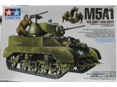 田宮 TAMIYA U.S. Light Tank M5A1 "Pursuit Operation" Set (w/4 Figures) 1/35 NO.35313